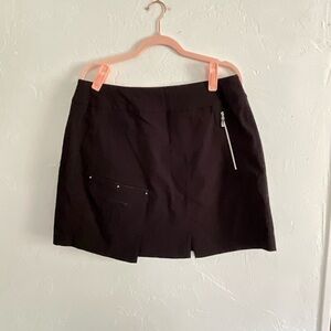 Jamie Sadock Black Tech Skort Size 14